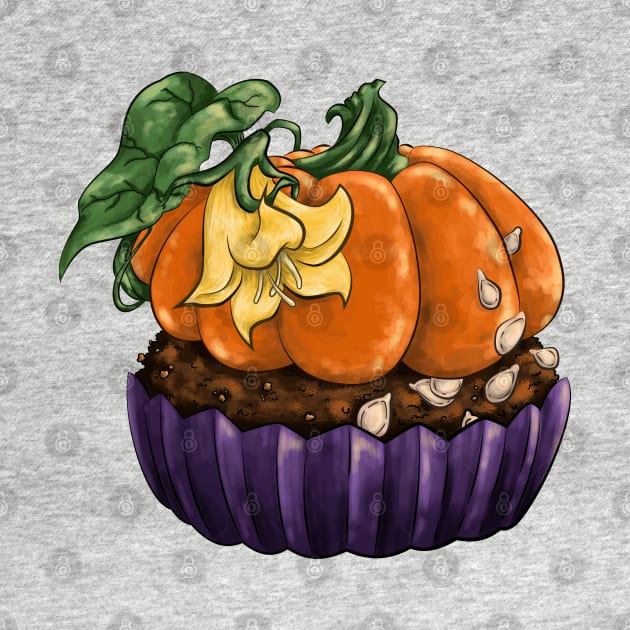 Pumpkin Cupcake by Thedustyphoenix